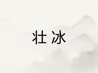壮冰