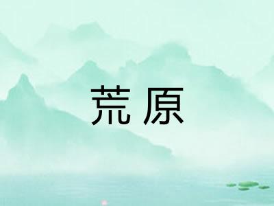 荒原