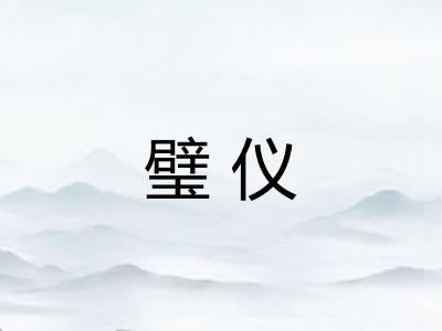 璧仪