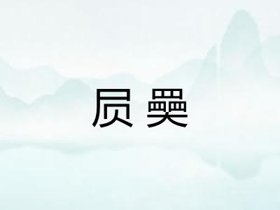 屃奰