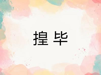 揘毕