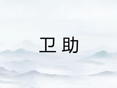 卫助