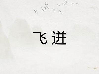 飞迸