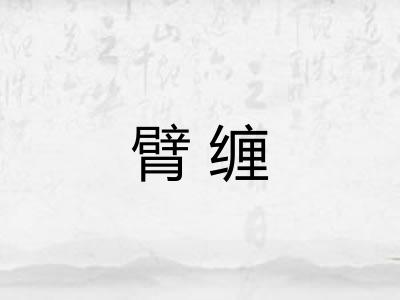 臂缠