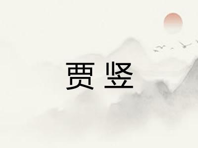 贾竖