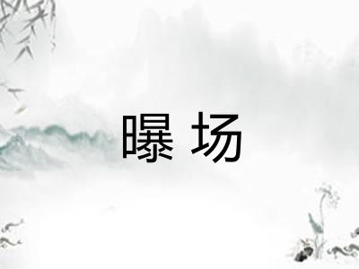曝场