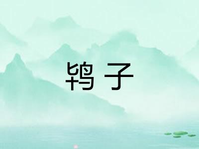 鸨子