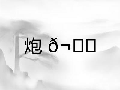 炮?