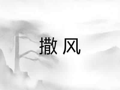 撒风