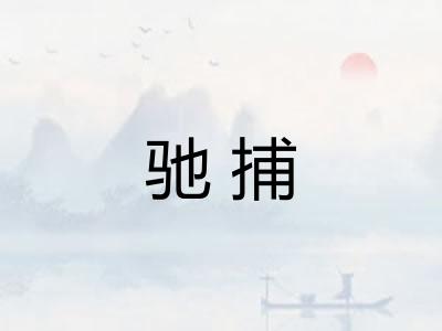 驰捕
