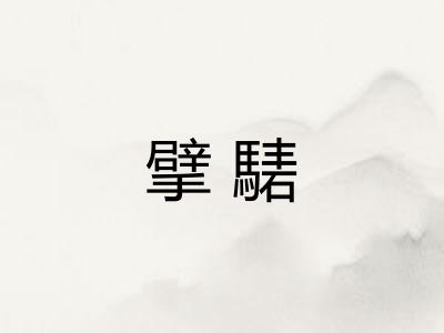 擘騞