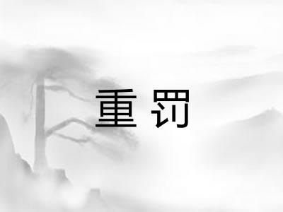 重罚