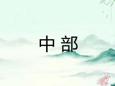 中部 中部