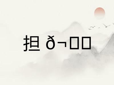 担?