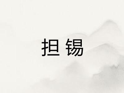 担锡