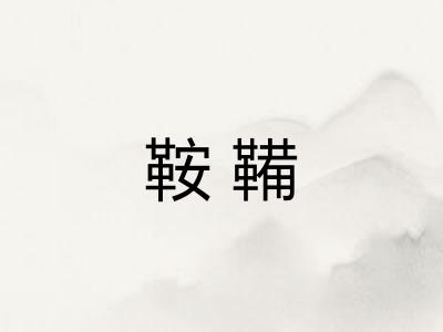 鞍鞴