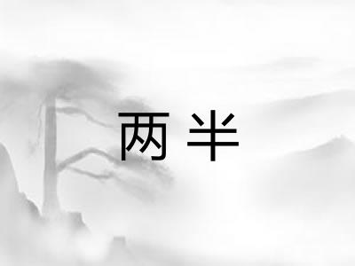 两半