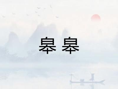 皋皋
