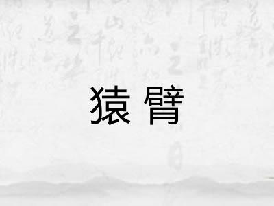 猿臂