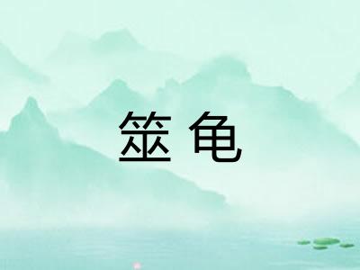 筮龟