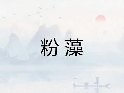 粉藻