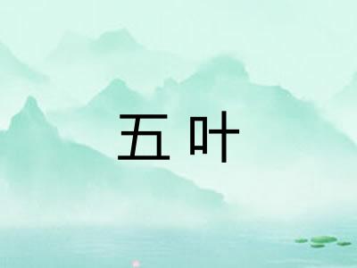 五叶