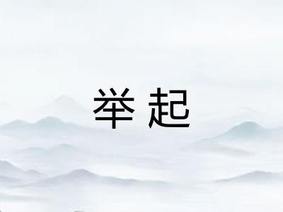 举起