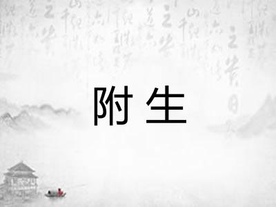 附生
