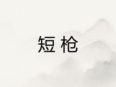 短枪