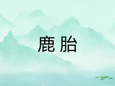 鹿胎