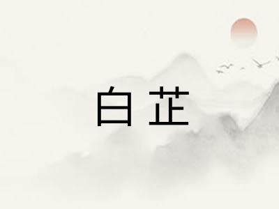 白芷