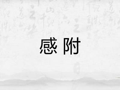 感附