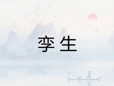 孪生