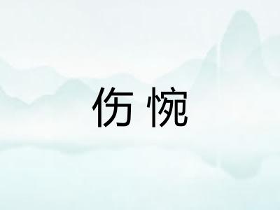 伤惋