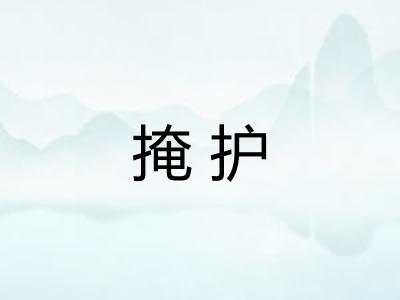 掩护
