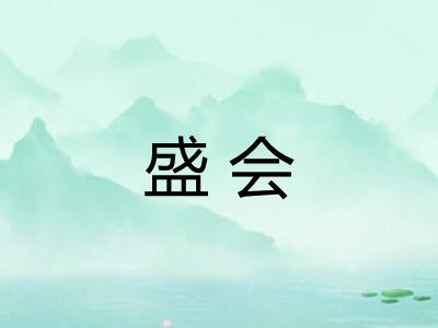 盛会