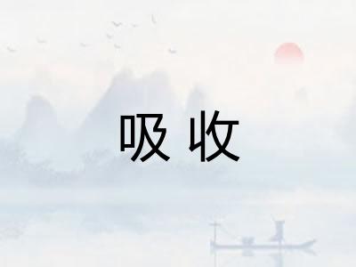 吸收