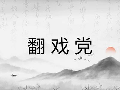 翻戏党 翻戏党