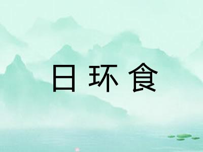 日环食