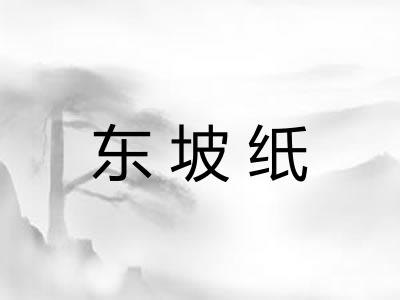 东坡纸