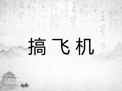 搞飞机