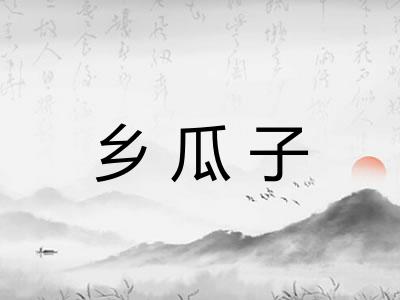 乡瓜子