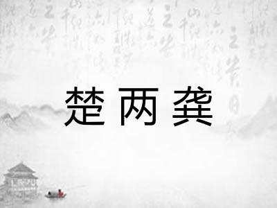 楚两龚