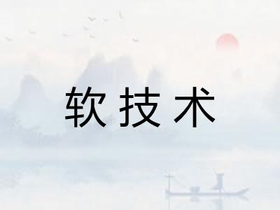 软技术