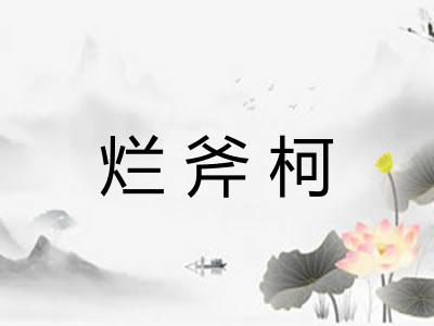 烂斧柯