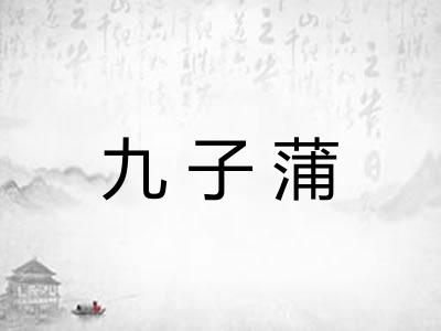 九子蒲