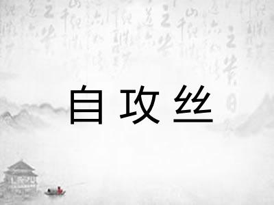 自攻丝