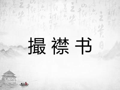 撮襟书