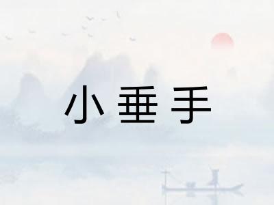 小垂手
