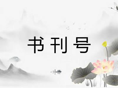 书刊号